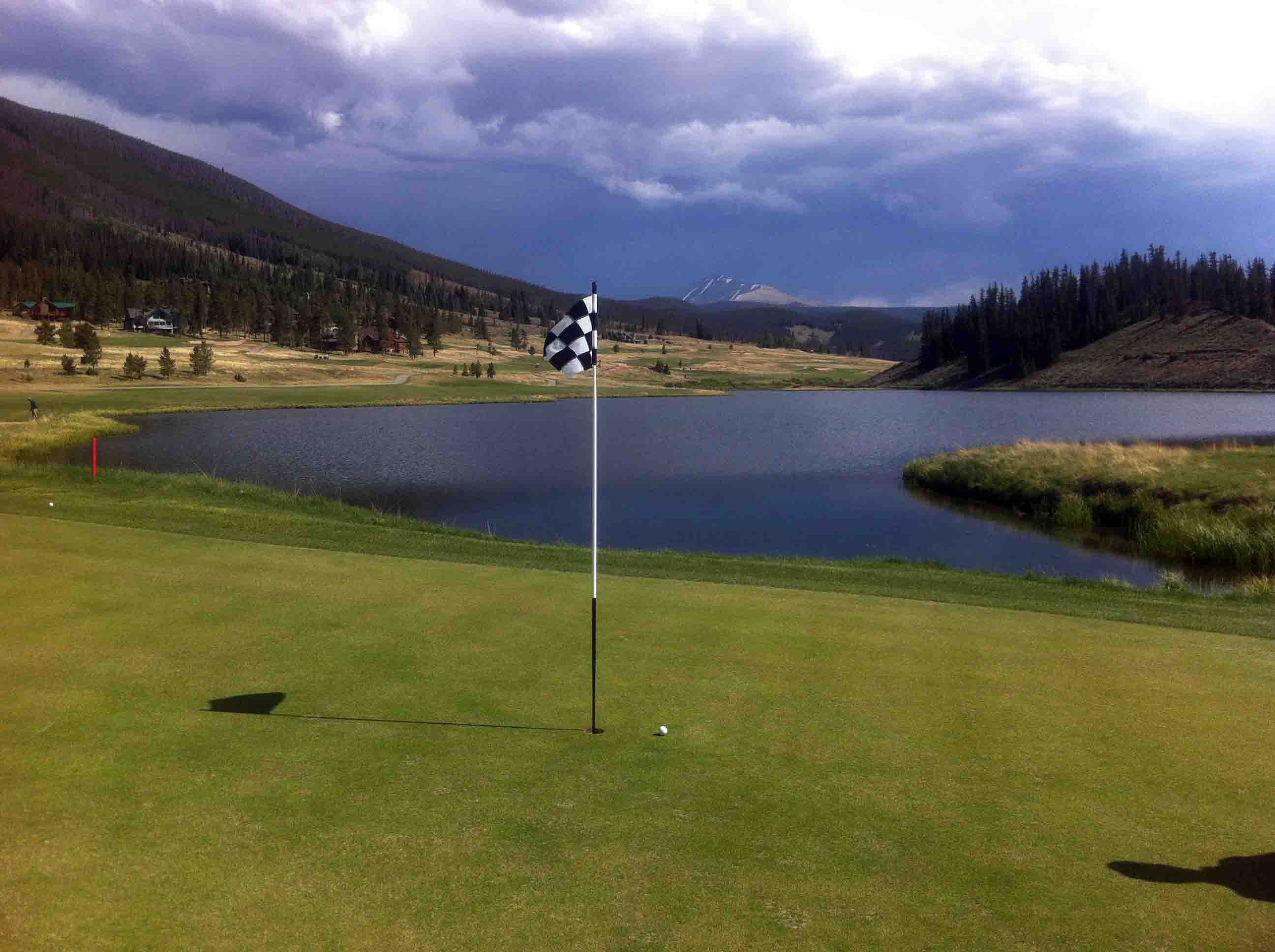 Golfing At The Ranch Golf Course In Keystone Colorado